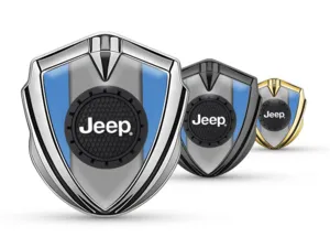 Jeep Metallico Cupolato Emblema Look Sportivo Alta Qualità